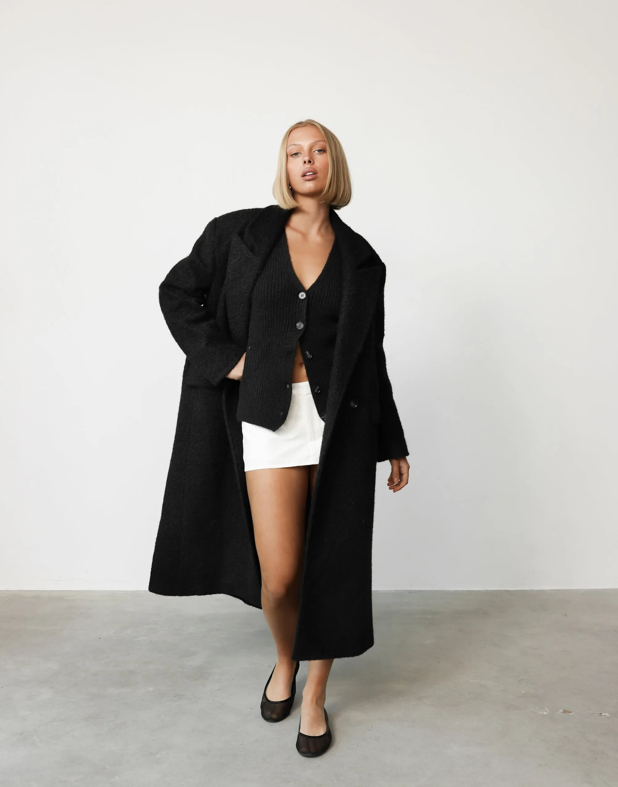 Ava Knit Vest (Black) sold by Charcoal Clothing product image thumbnail 2