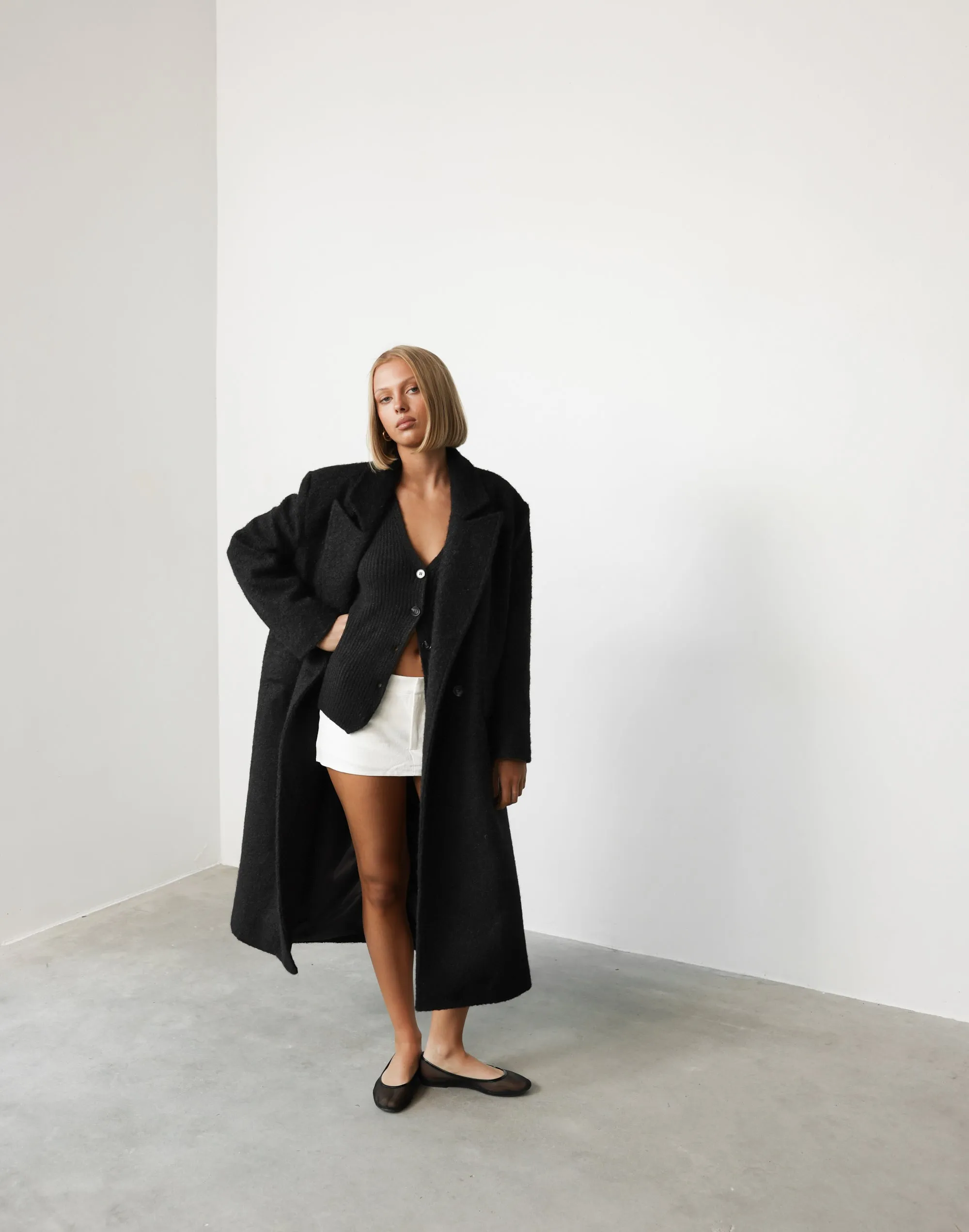 Ava Knit Vest (Black) sold by Charcoal Clothing product image thumbnail 3