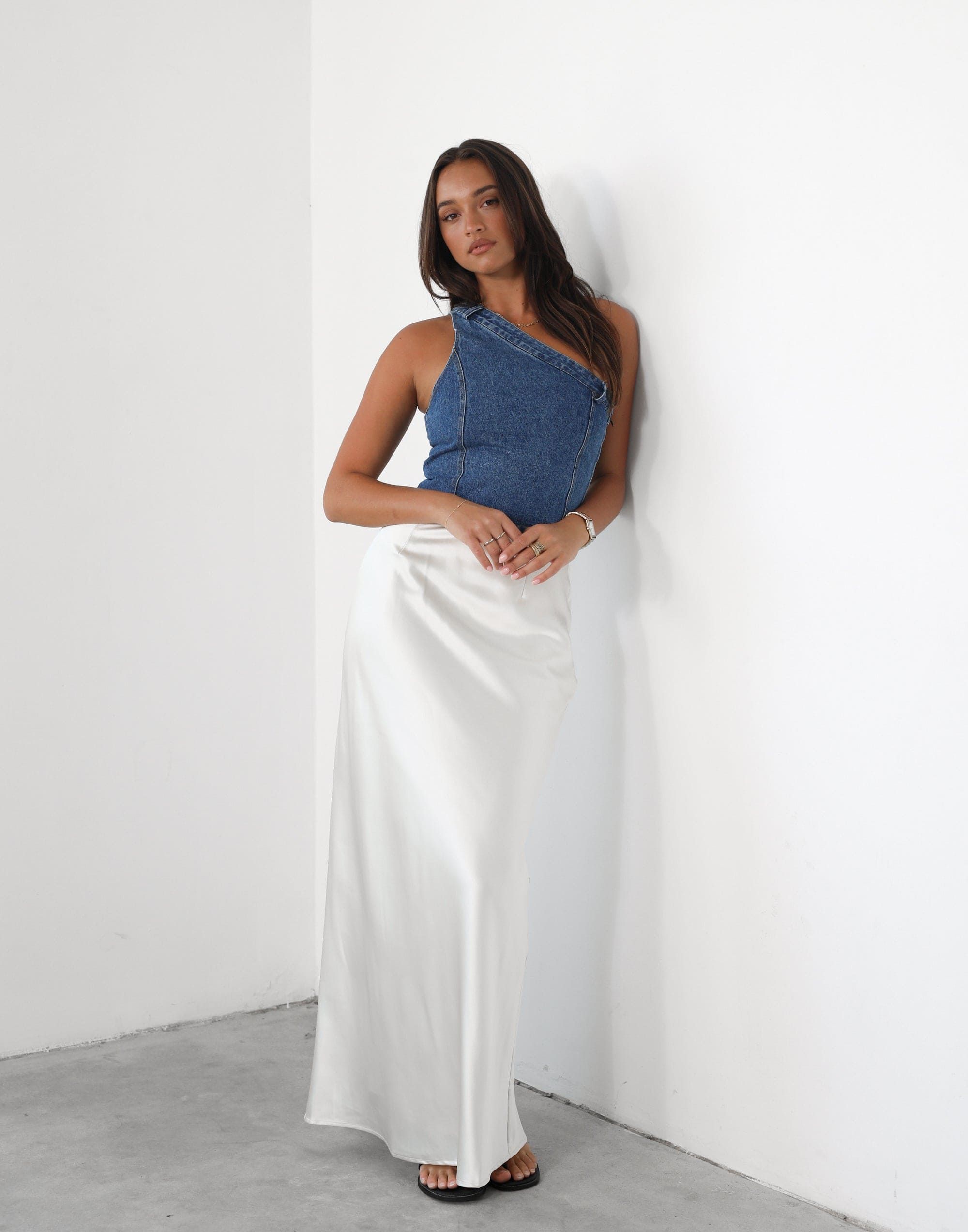 Mahali Top (Blue Denim) sold by Charcoal Clothing product image thumbnail 2