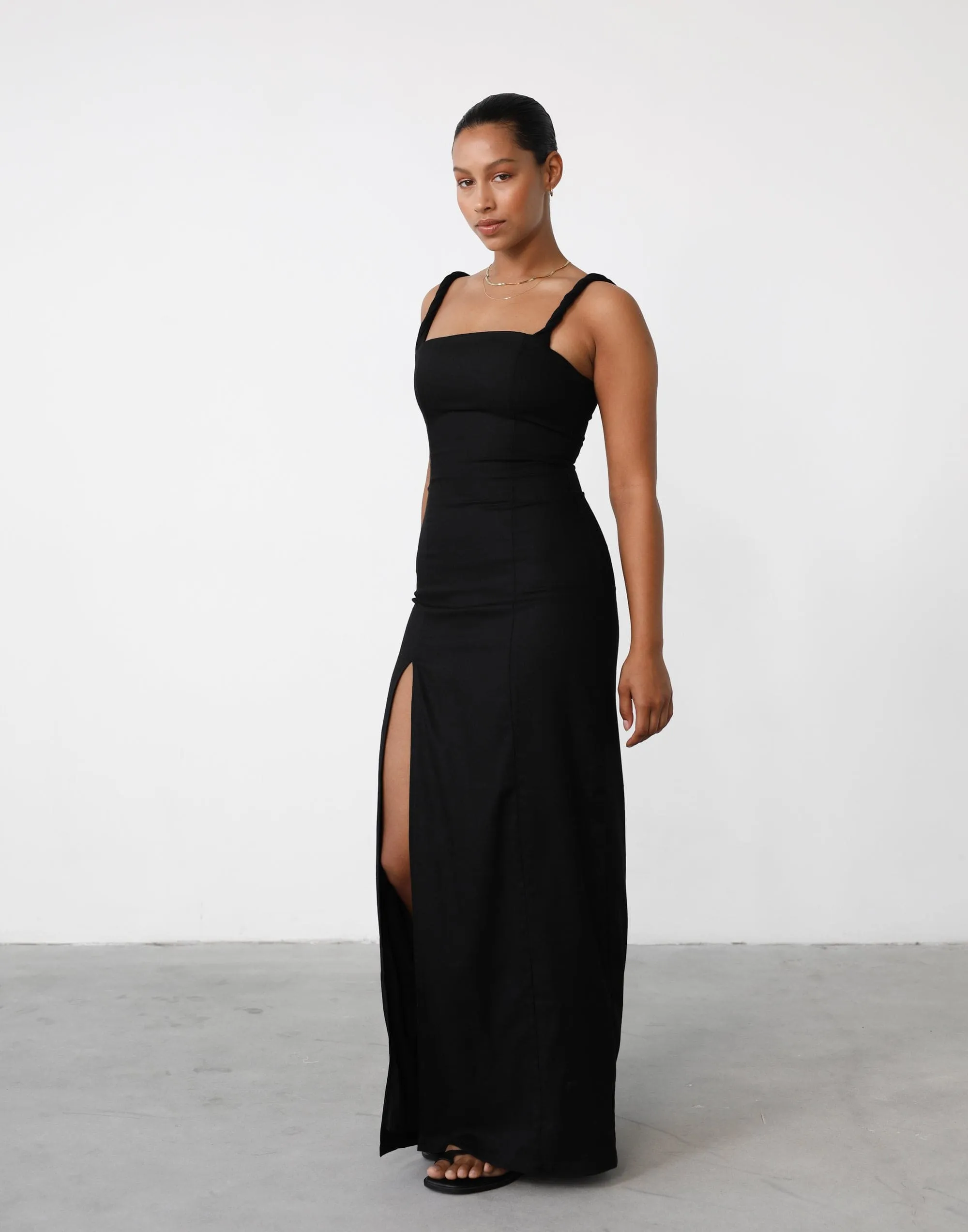 Bacalar Maxi Dress (Black) sold by Charcoal Clothing product image thumbnail 4