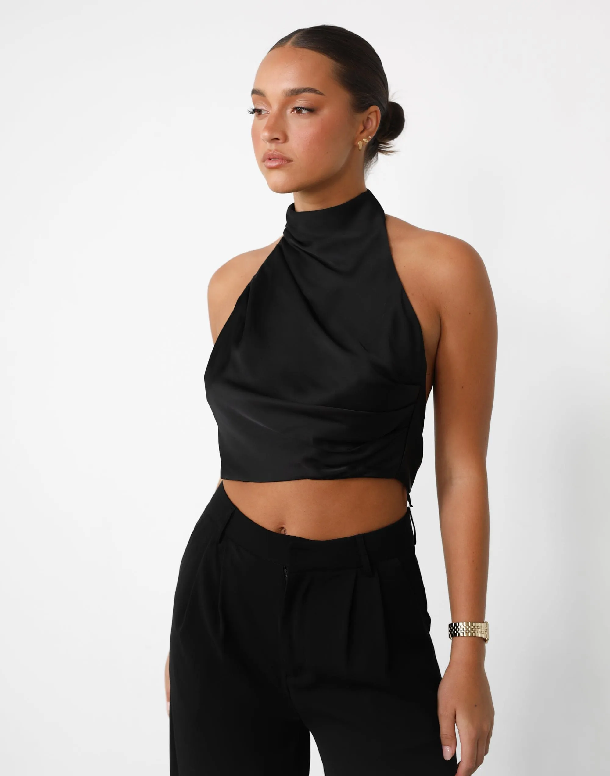 Tinashe Top (Black) sold by Charcoal Clothing