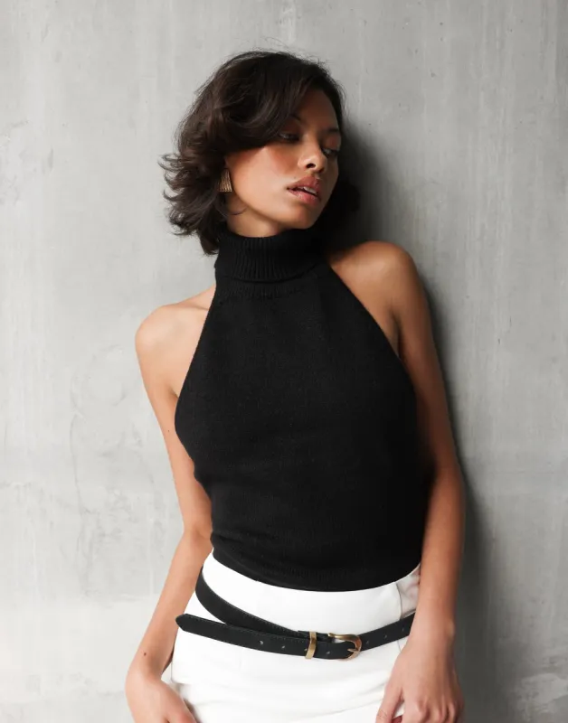 Ninette Top (Black) sold by Charcoal Clothing