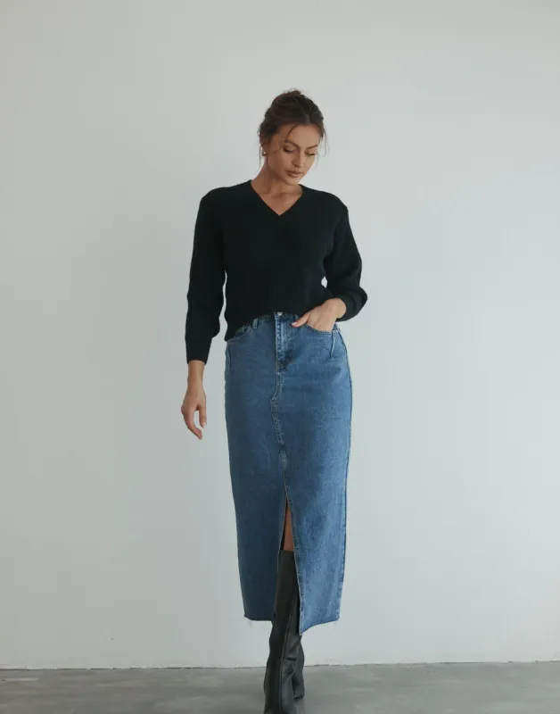 Benzie Knit Jumper (Black) sold by Charcoal Clothing