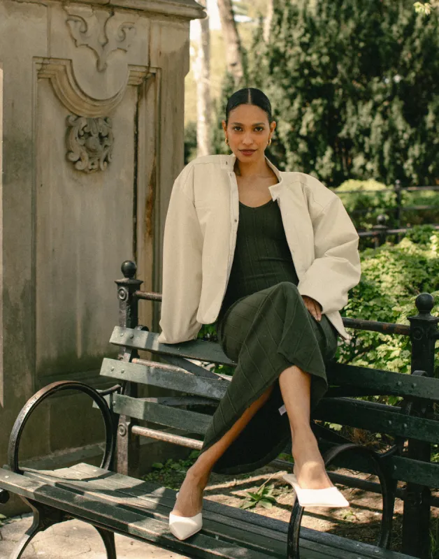 Aurelia Maxi Dress (Moss) sold by Charcoal Clothing