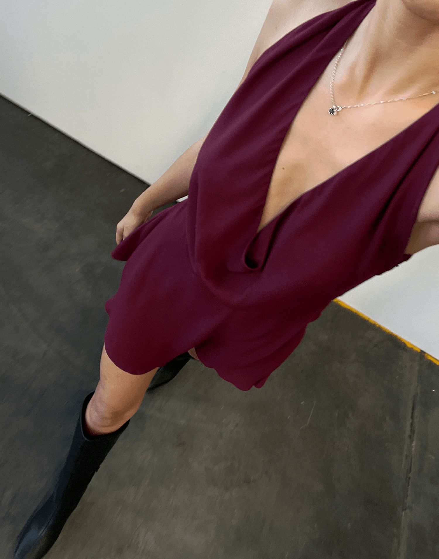 Kyeesha Mini Dress (Plum) sold by Charcoal Clothing product image thumbnail 5
