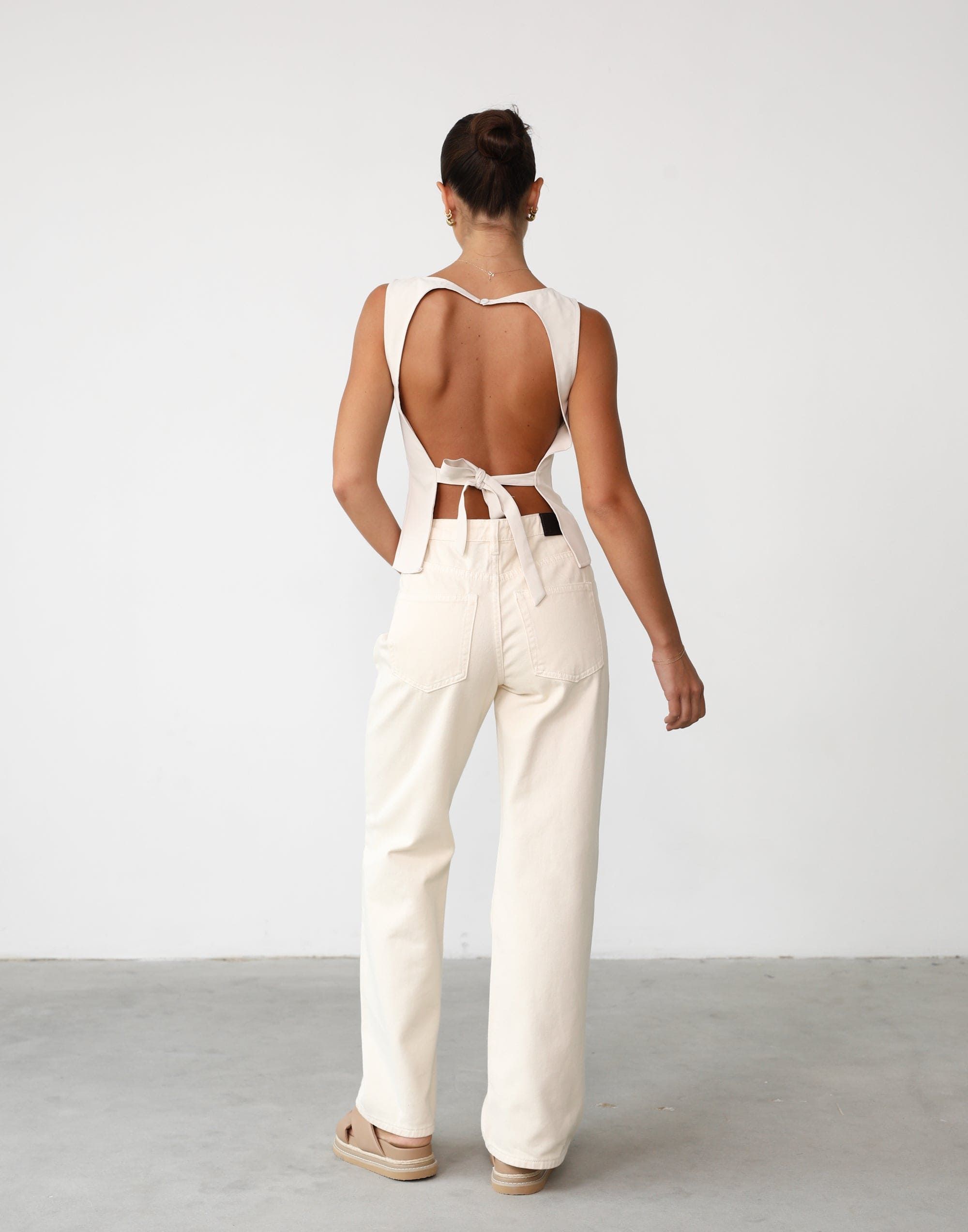 Adrianna Top (Oat) sold by Charcoal Clothing product image thumbnail 3