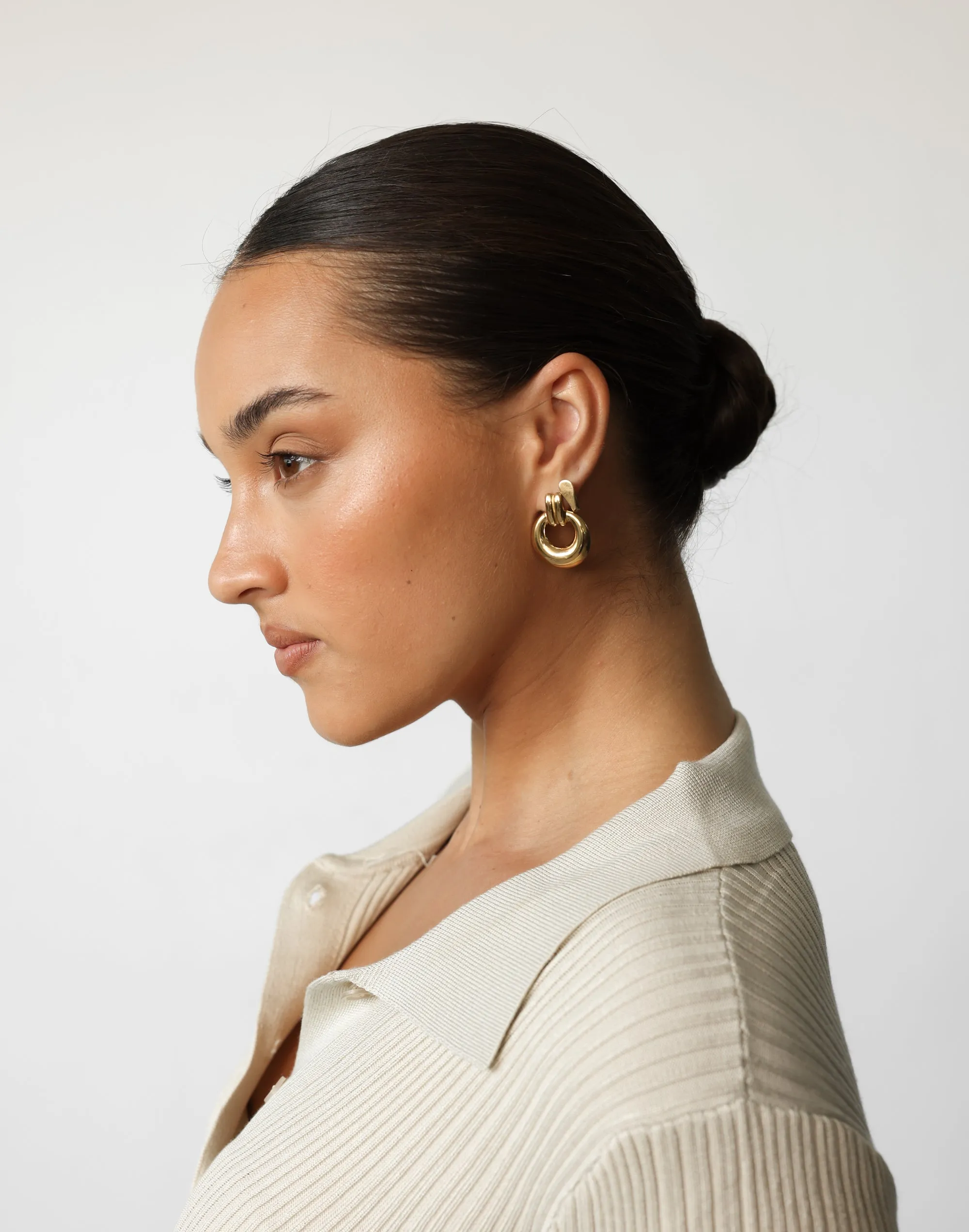 Tasha Earrings (Gold) sold by Charcoal Clothing product image thumbnail 3