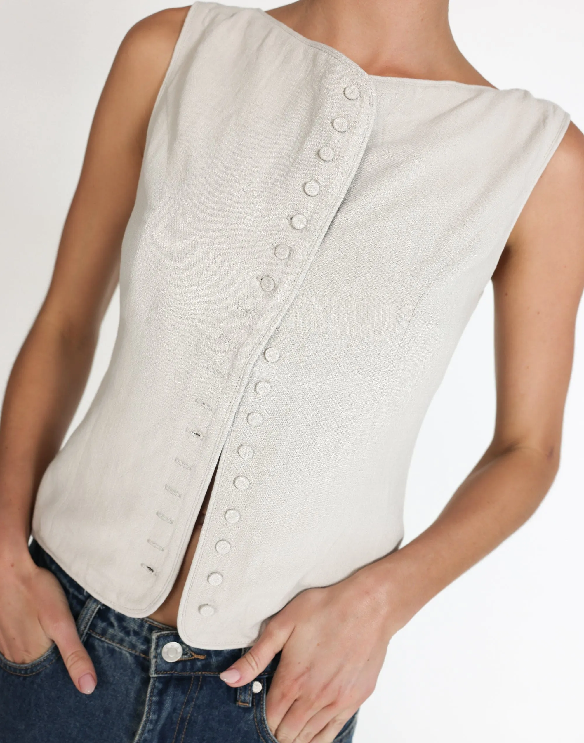 Asta Top (Latte) sold by Charcoal Clothing product image thumbnail 3