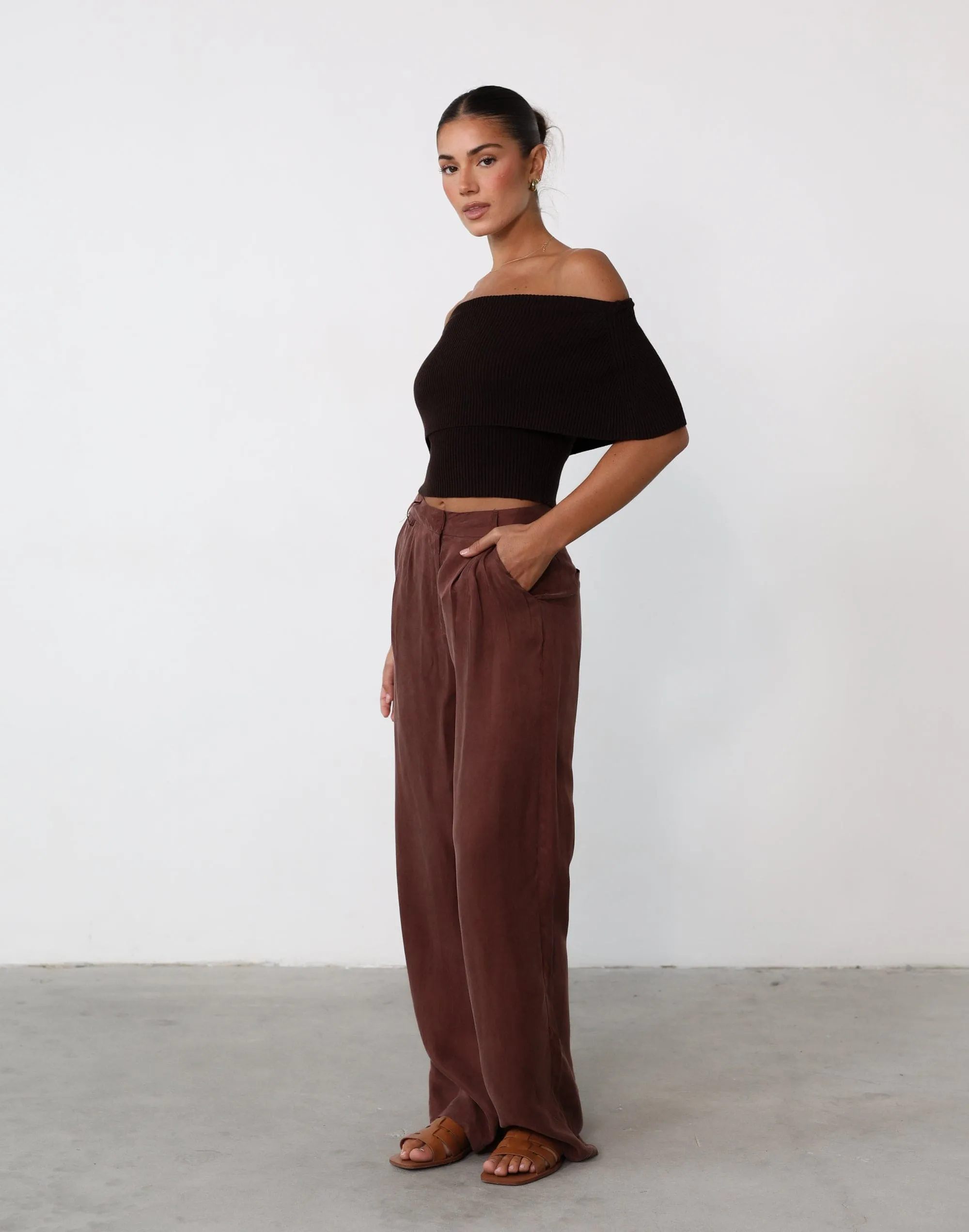 Ambiguity Top (Chocolate) sold by Charcoal Clothing product image thumbnail 3