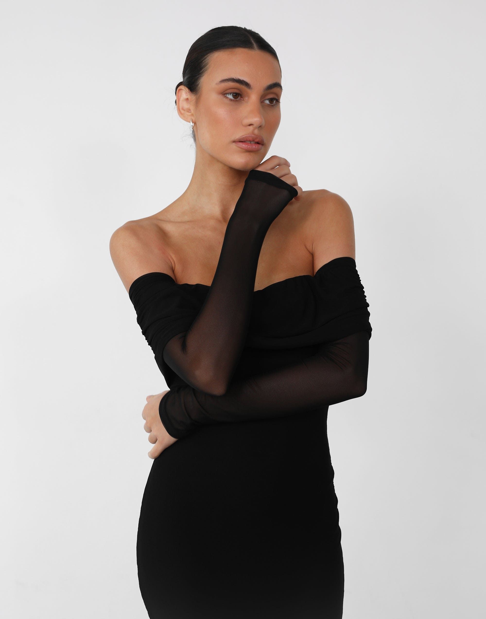 Carmella Maxi Dress (Black) sold by Charcoal Clothing