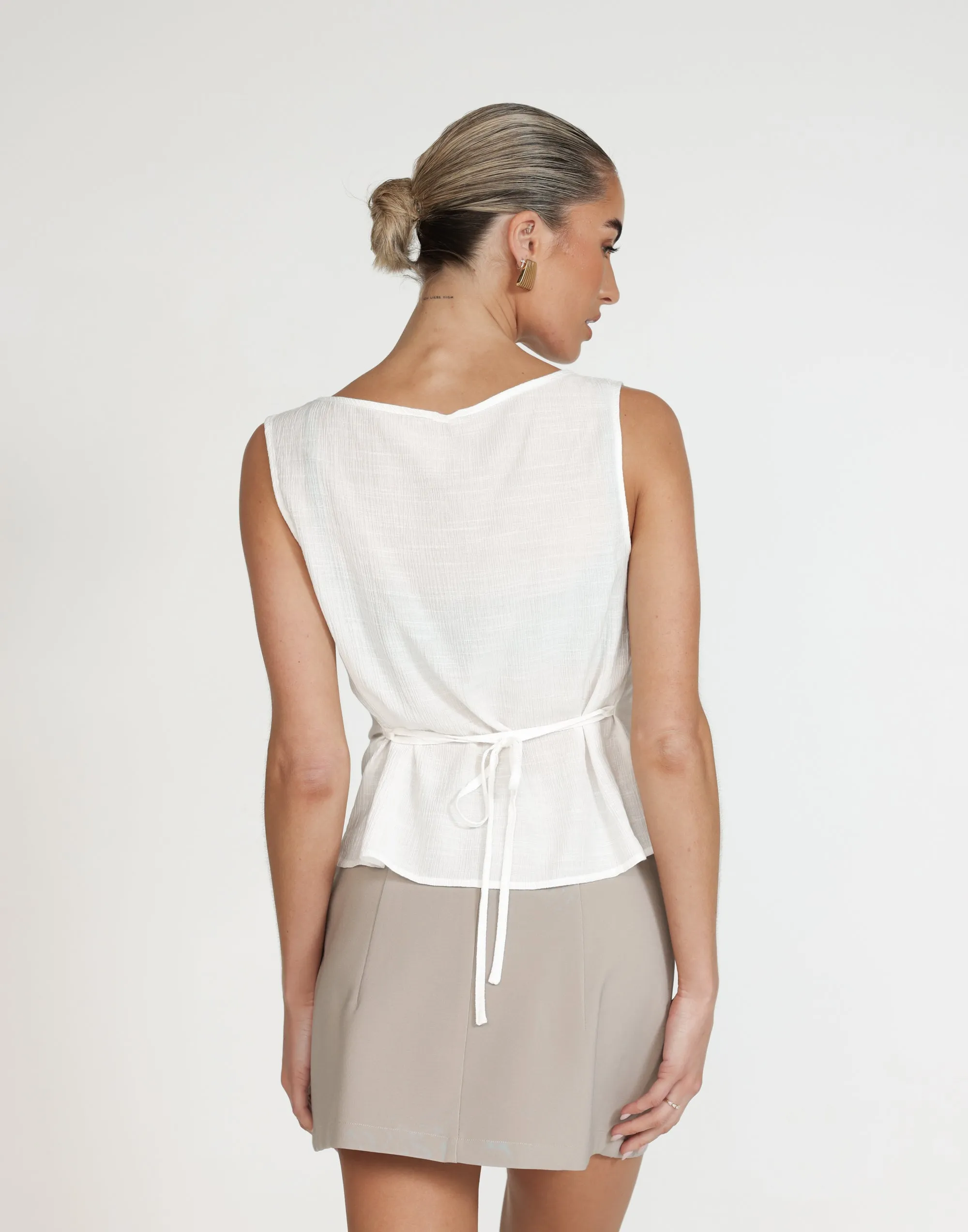 Mariam Top (White) sold by Charcoal Clothing product image thumbnail 2