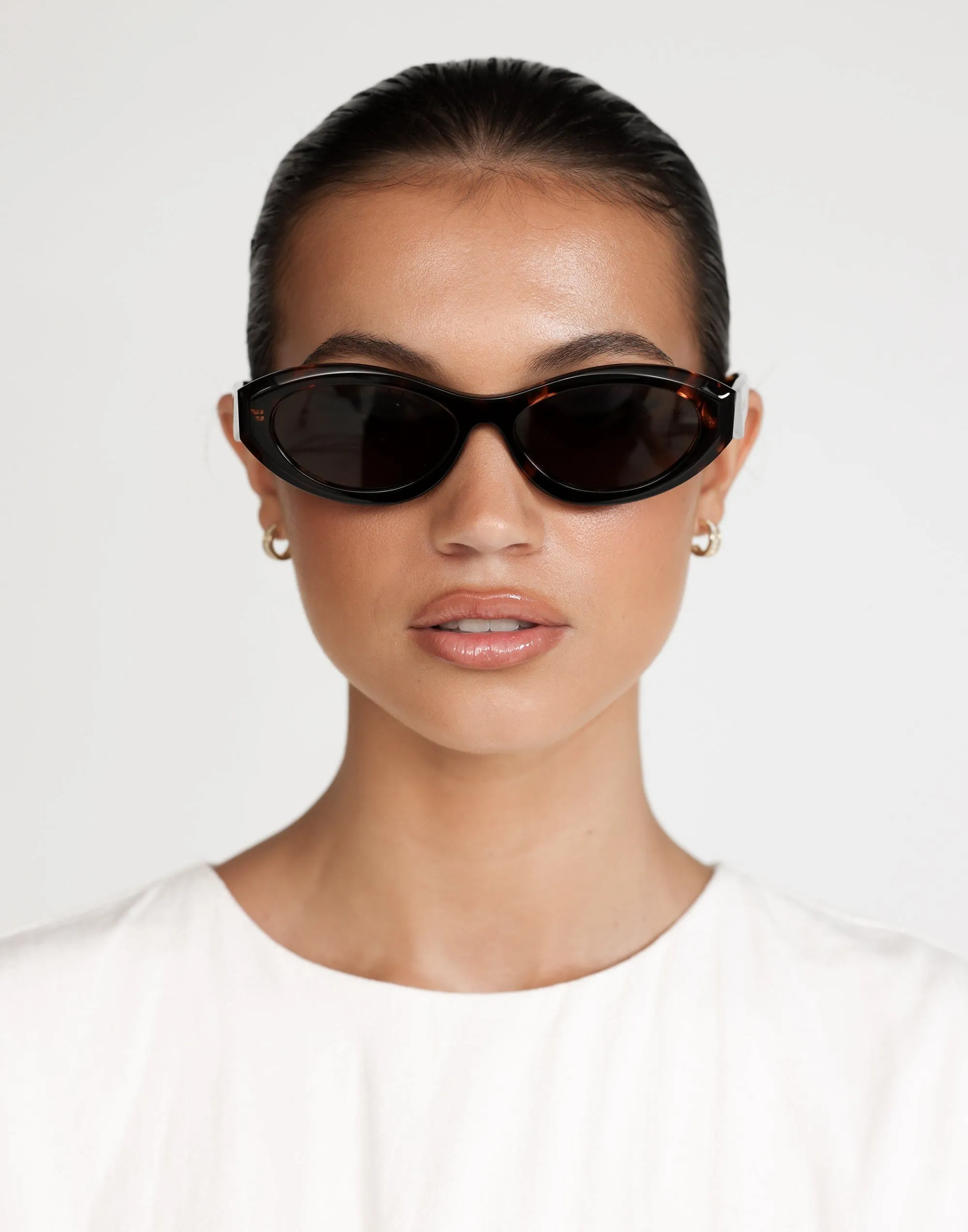 The Selita Sunglasses (Havana Tort Chocolate) - By Banbé sold by Charcoal Clothing