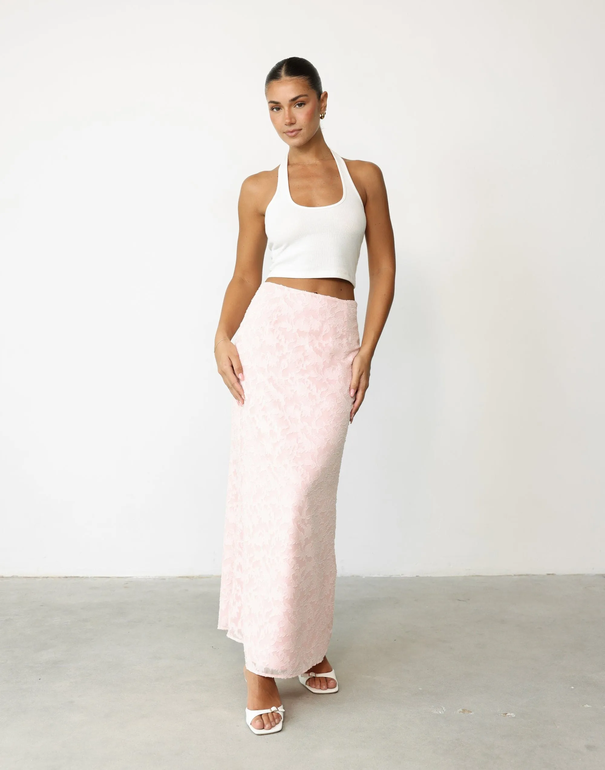 Juliet Maxi Skirt (Blush) sold by Charcoal Clothing product image thumbnail 3