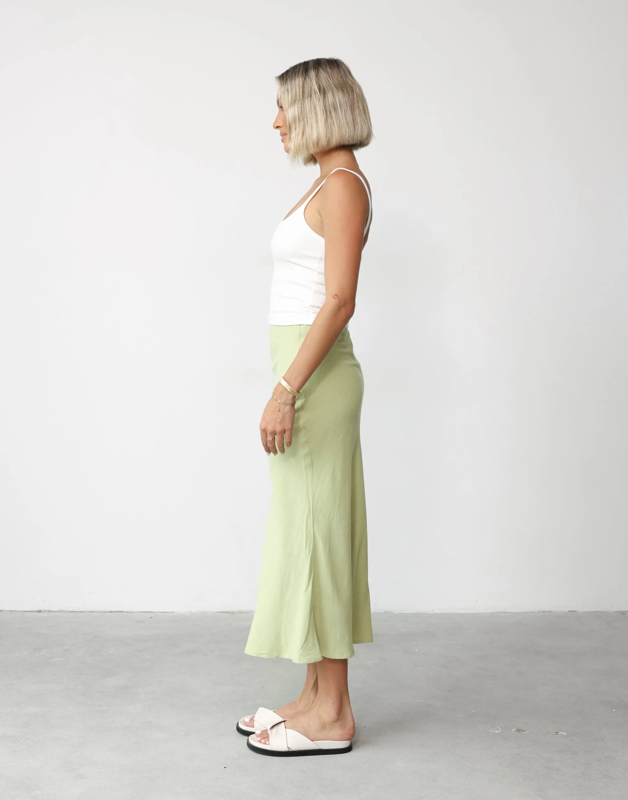 Rosemaria Midi Skirt (Apple) sold by Charcoal Clothing product image thumbnail 4