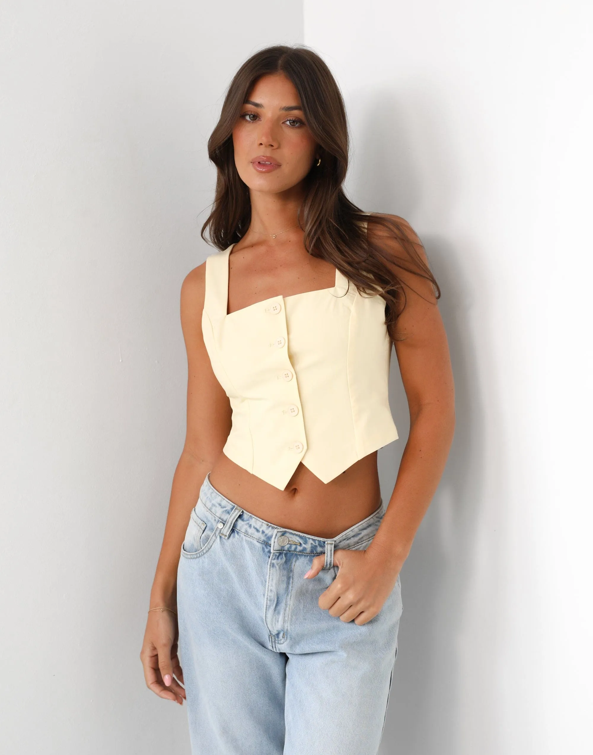 Danna Top (Butter) sold by Charcoal Clothing product image thumbnail 5