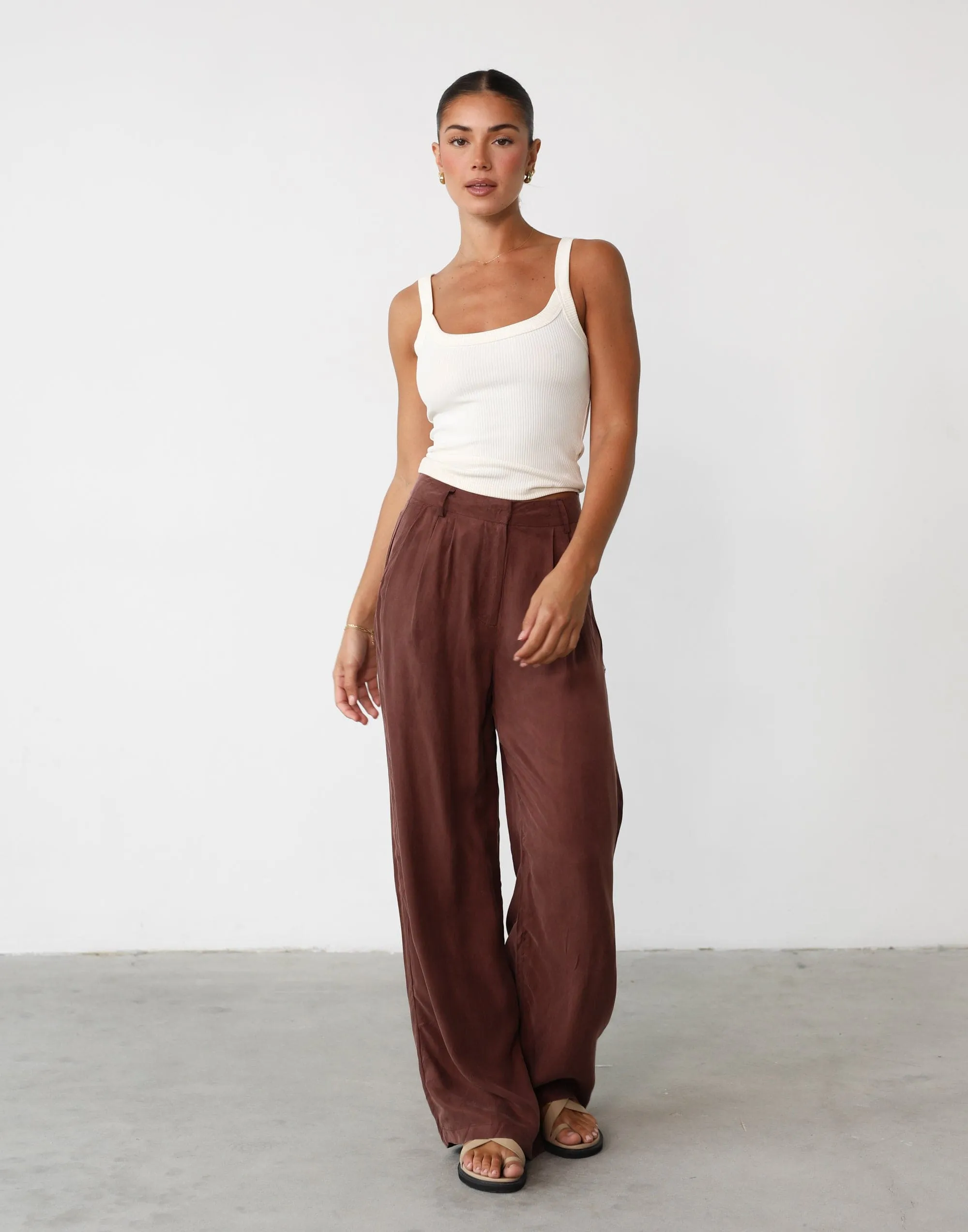 Ranna Pants (Chestnut) sold by Charcoal Clothing product image thumbnail 4