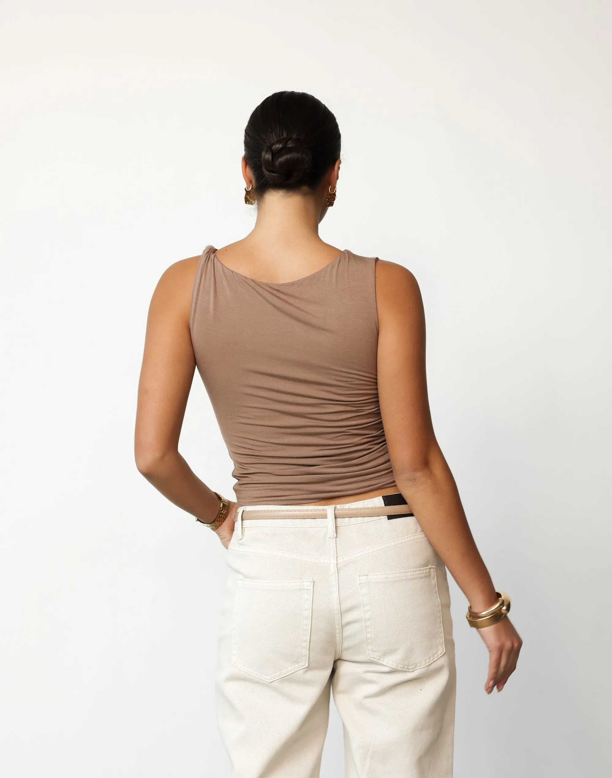 Sahana Top (Mushroom) sold by Charcoal Clothing product image thumbnail 3