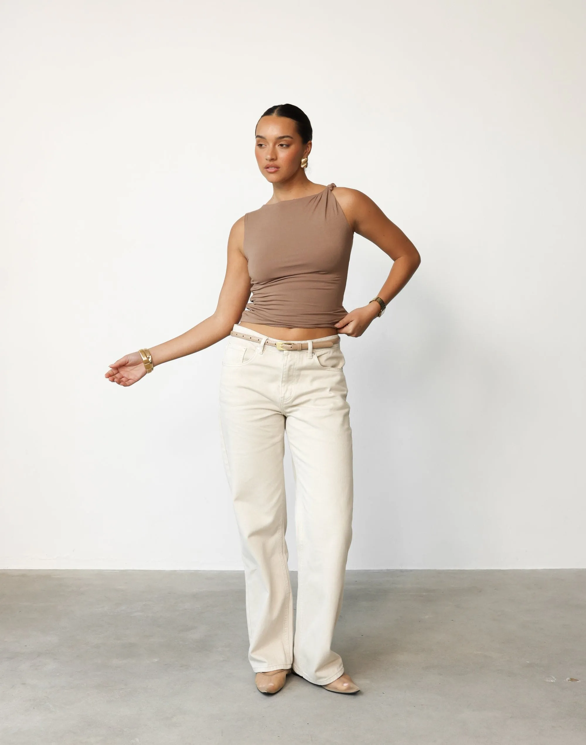 Sahana Top (Mushroom) sold by Charcoal Clothing product image thumbnail 4