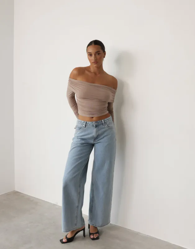 Viviane Top (Ash) sold by Charcoal Clothing