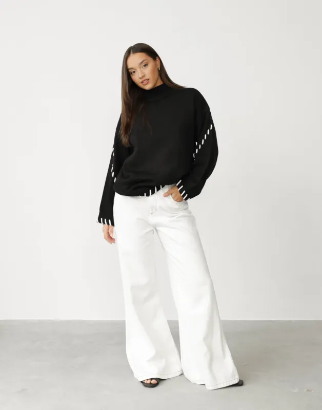 Tifanni Jumper (Black) sold by Charcoal Clothing