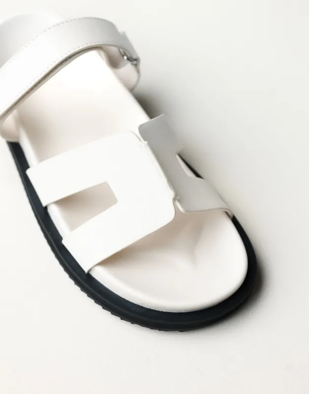 Theon Slides (Alabaster) - By Billini sold by Charcoal Clothing