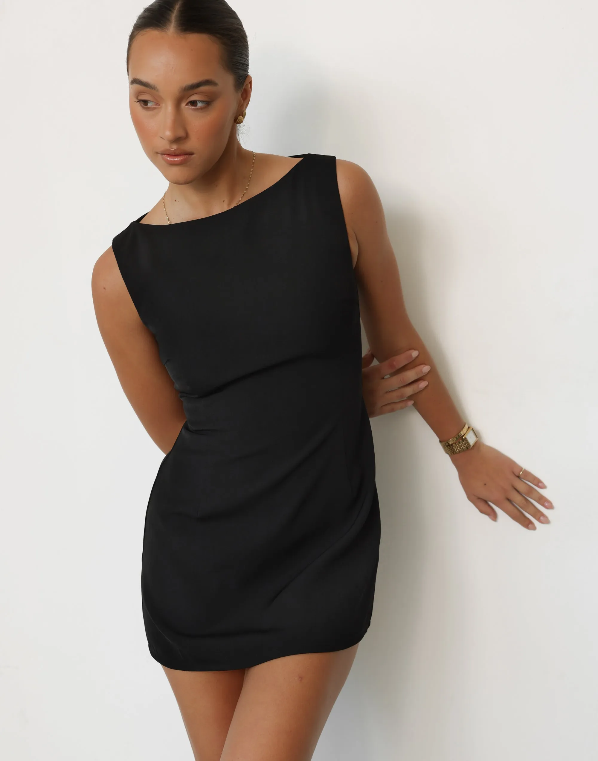 Aisling Mini Dress (Black) sold by Charcoal Clothing product image thumbnail 4