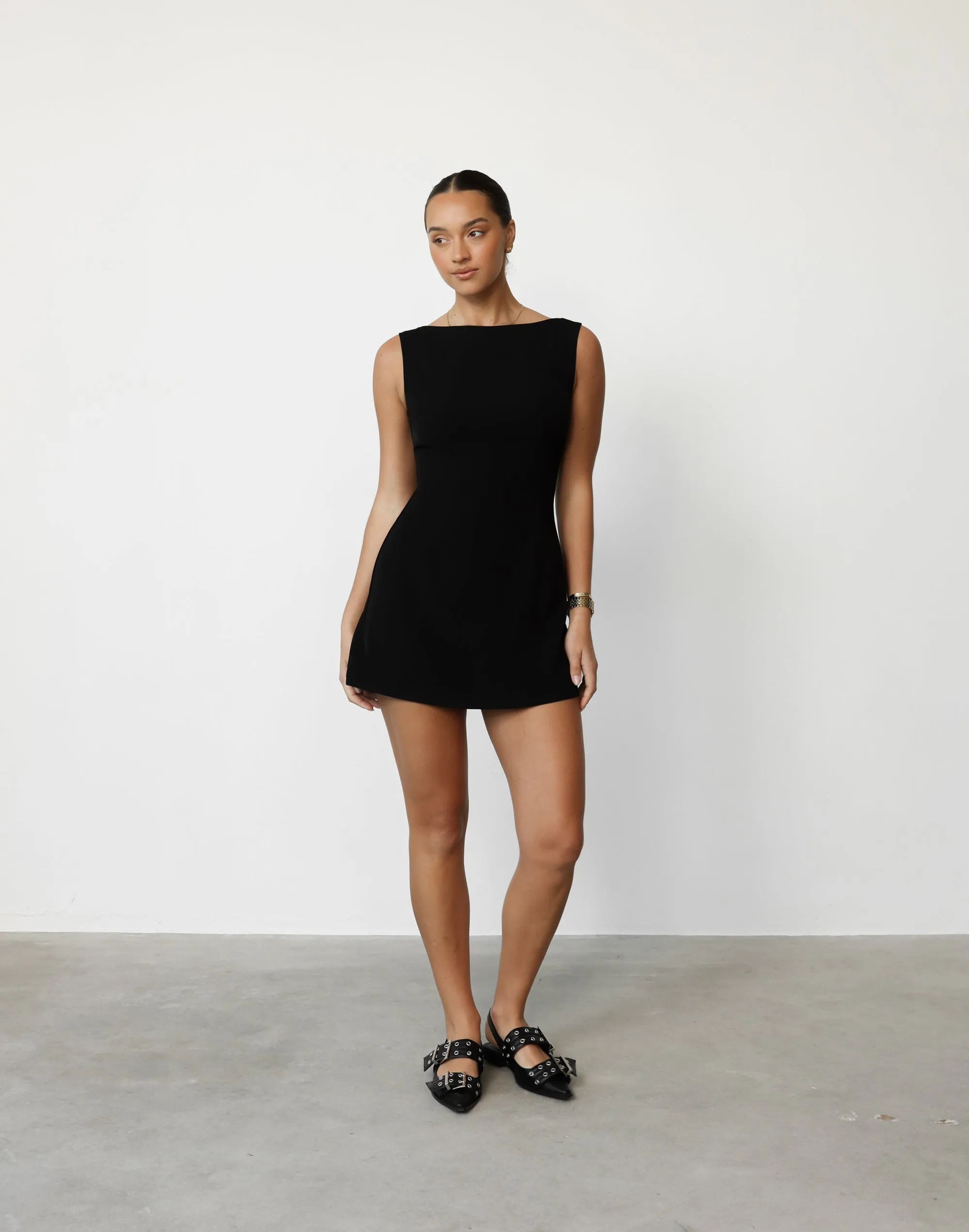 Aisling Mini Dress (Black) sold by Charcoal Clothing product image thumbnail 2