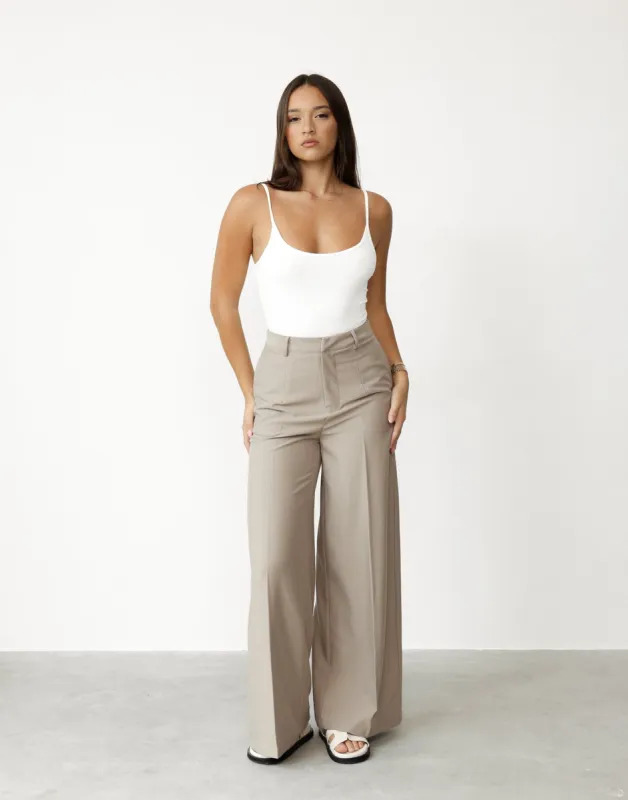 Leia Bodysuit (White) sold by Charcoal Clothing