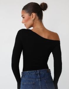 Annie Bodysuit (Black) sold by Charcoal Clothing