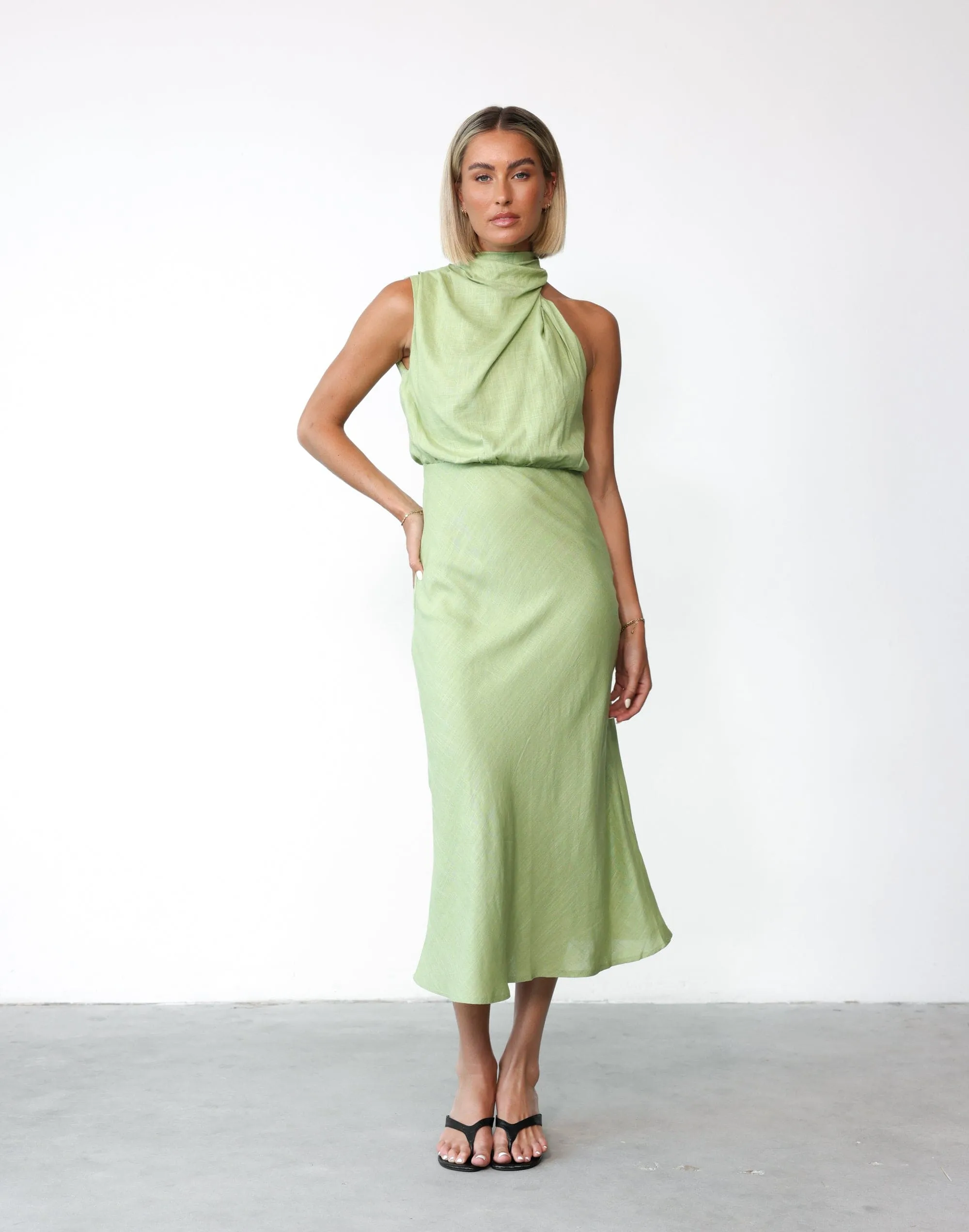 Seraphina Maxi Dress (Green) sold by Charcoal Clothing product image thumbnail 4