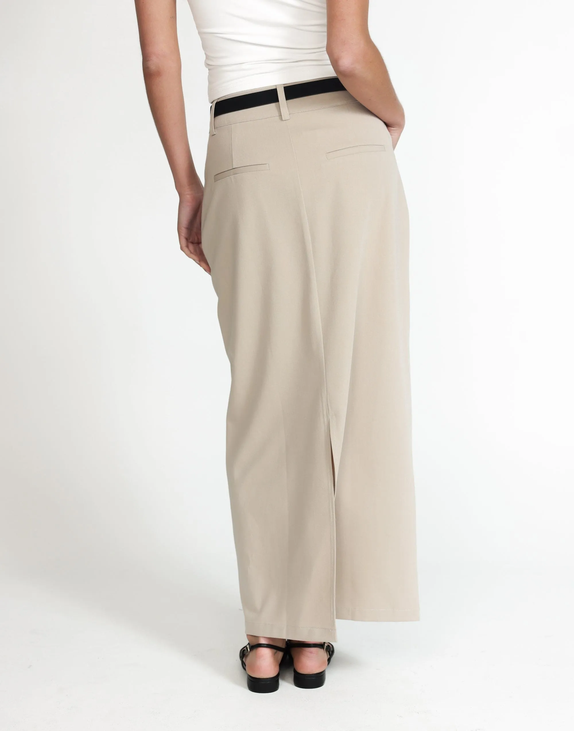 Salome Maxi Skirt (Latte) sold by Charcoal Clothing product image thumbnail 5