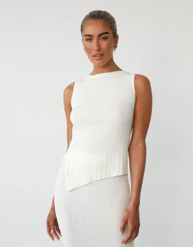 Kienna Top (White) sold by Charcoal Clothing