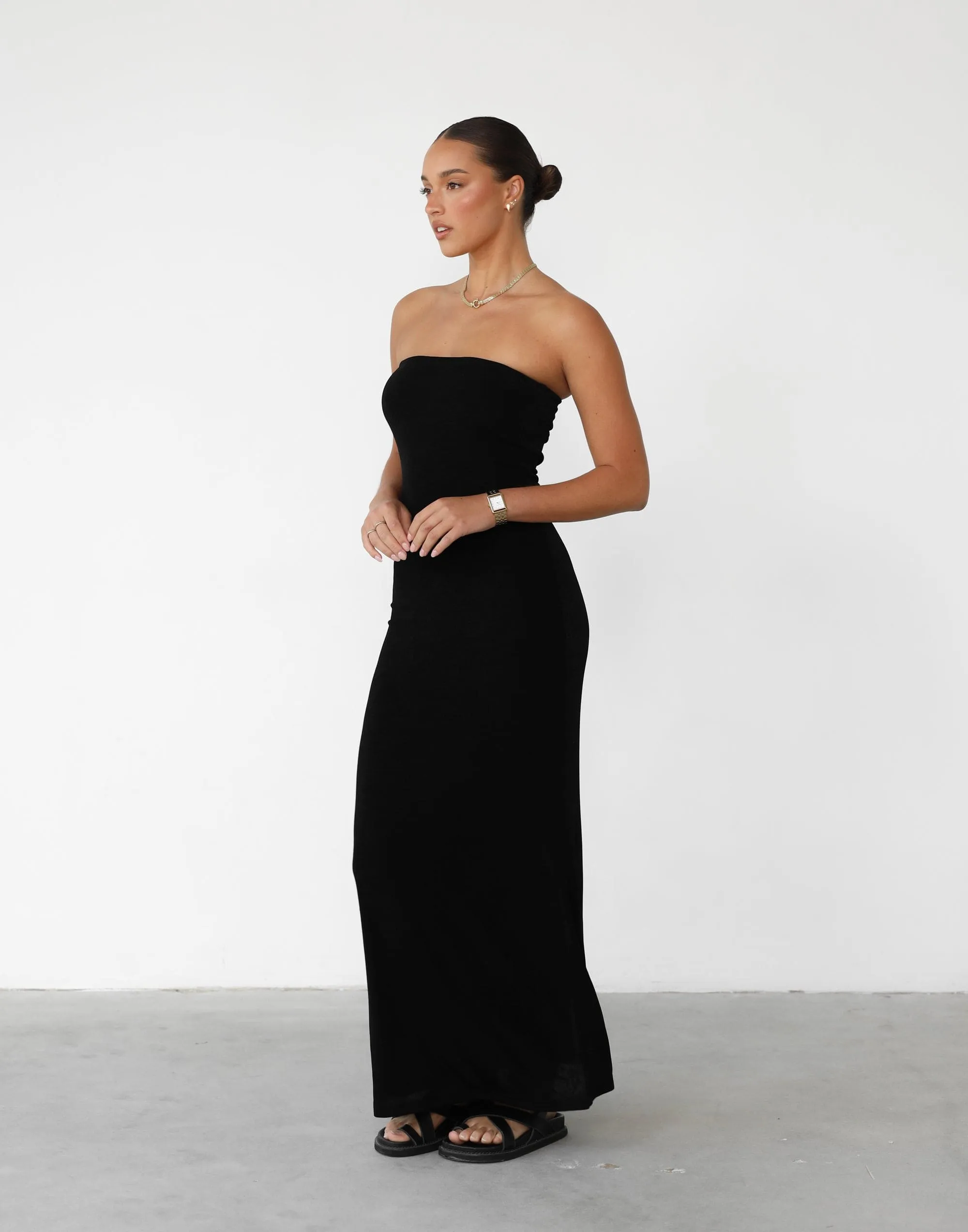 Abelle Maxi Dress (Black) sold by Charcoal Clothing product image thumbnail 4