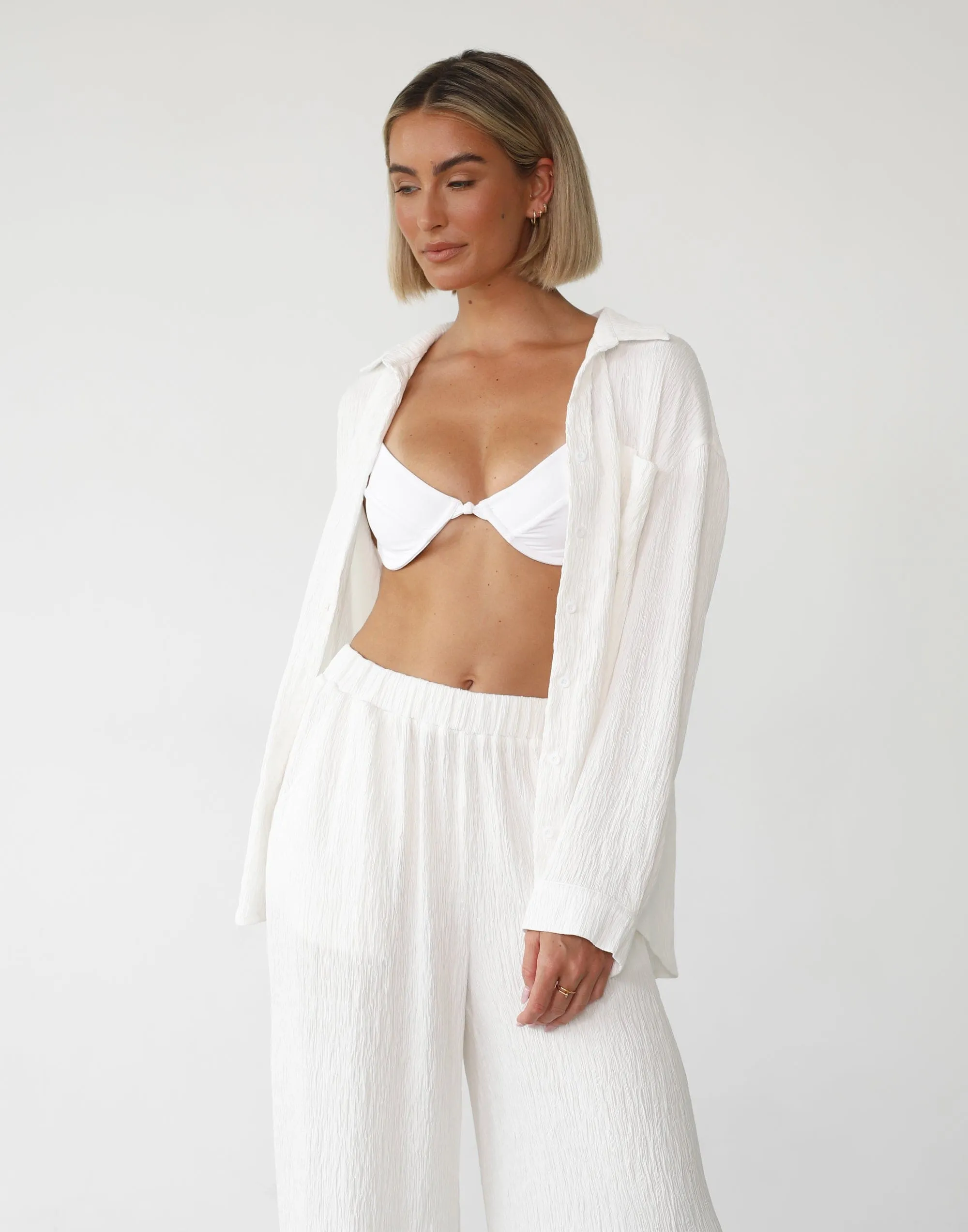 Ainsley Pants (White) sold by Charcoal Clothing product image thumbnail 4