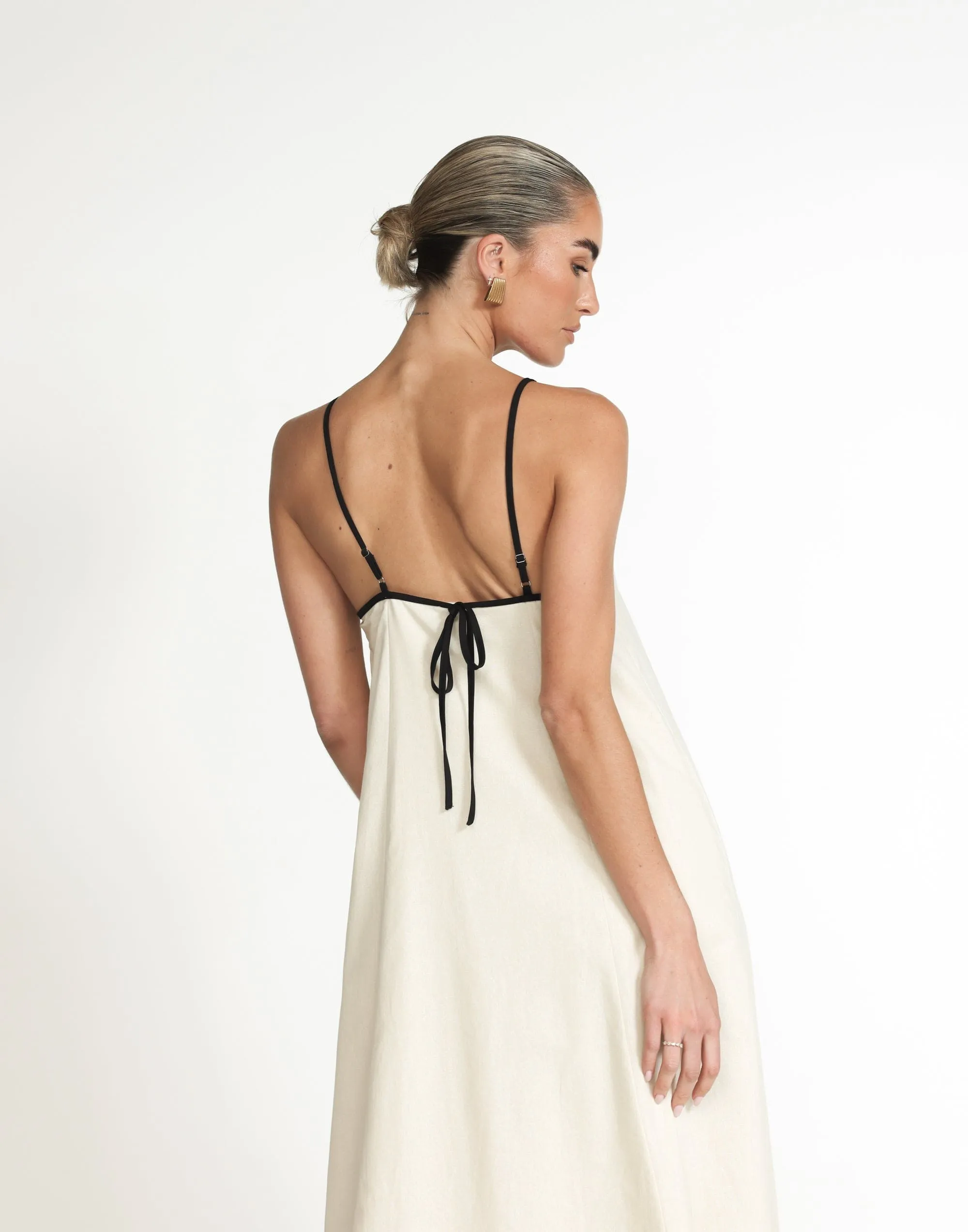 Fiona Maxi Dress (Beige) sold by Charcoal Clothing product image thumbnail 4