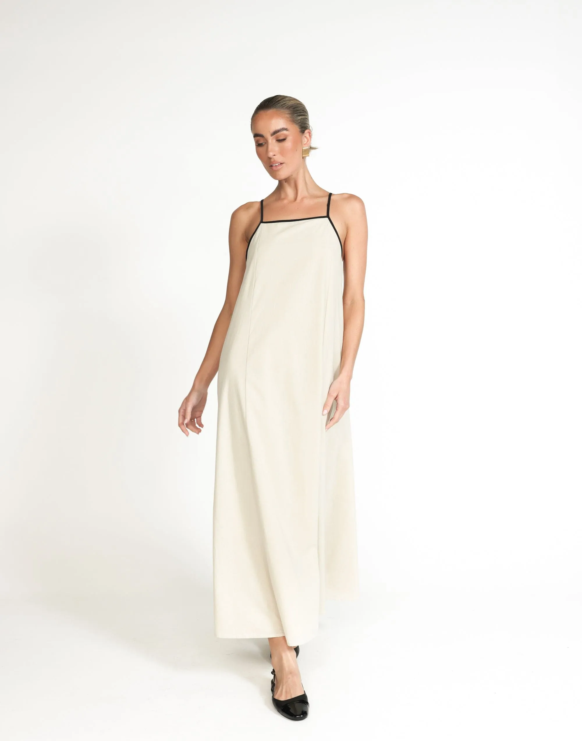 Fiona Maxi Dress (Beige) sold by Charcoal Clothing product image thumbnail 2