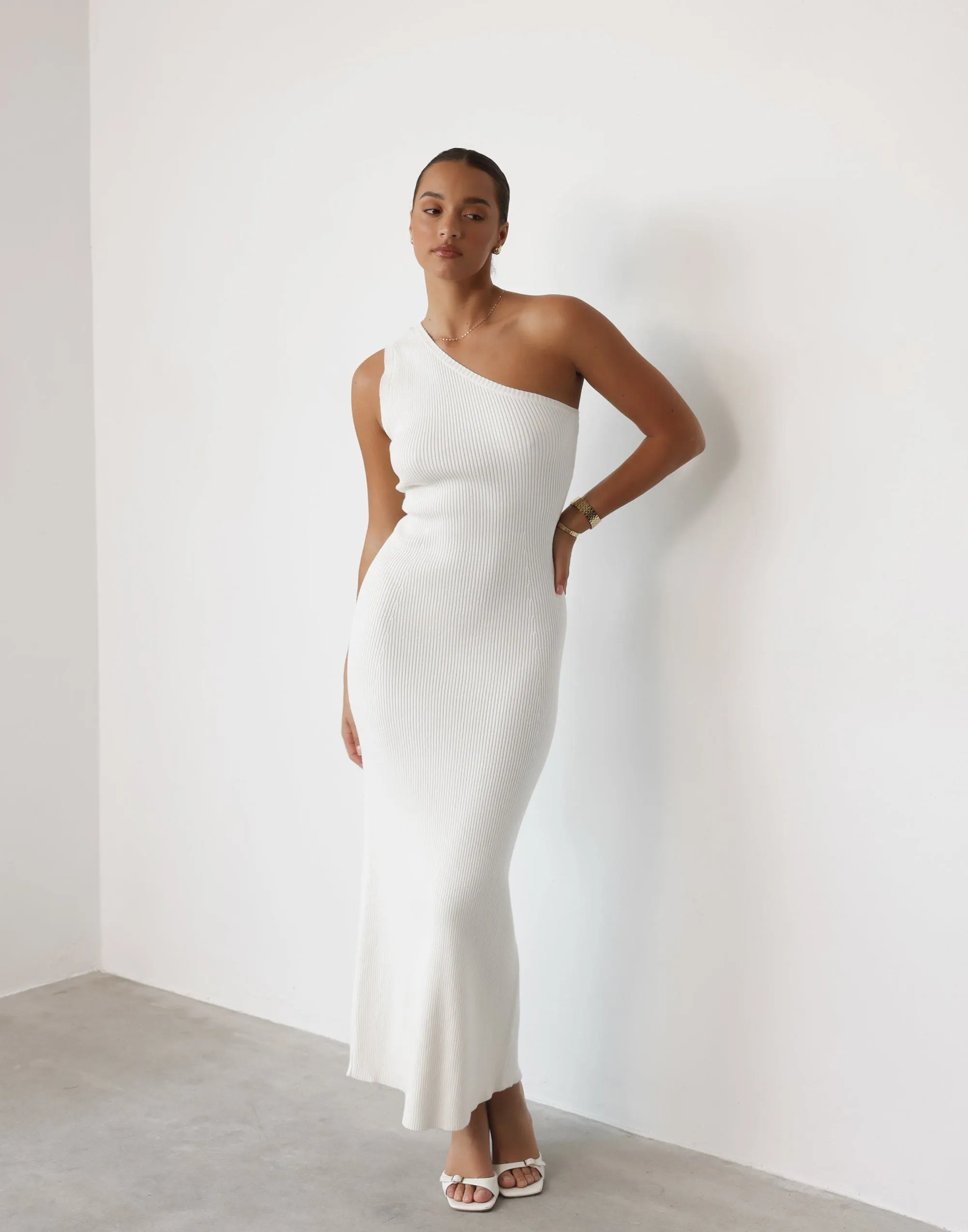 Aubany Maxi Dress (Cream) sold by Charcoal Clothing product image thumbnail 4