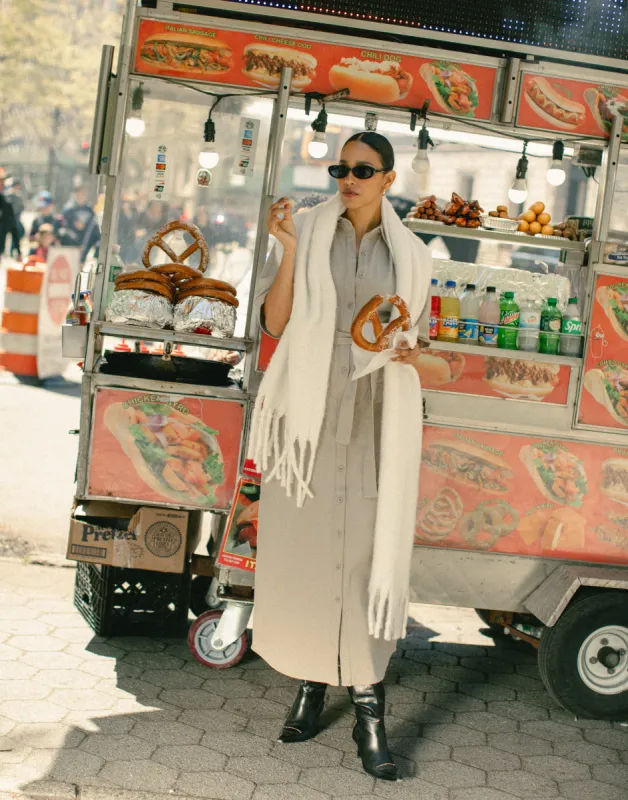 Roxy Maxi Dress (Sand) sold by Charcoal Clothing