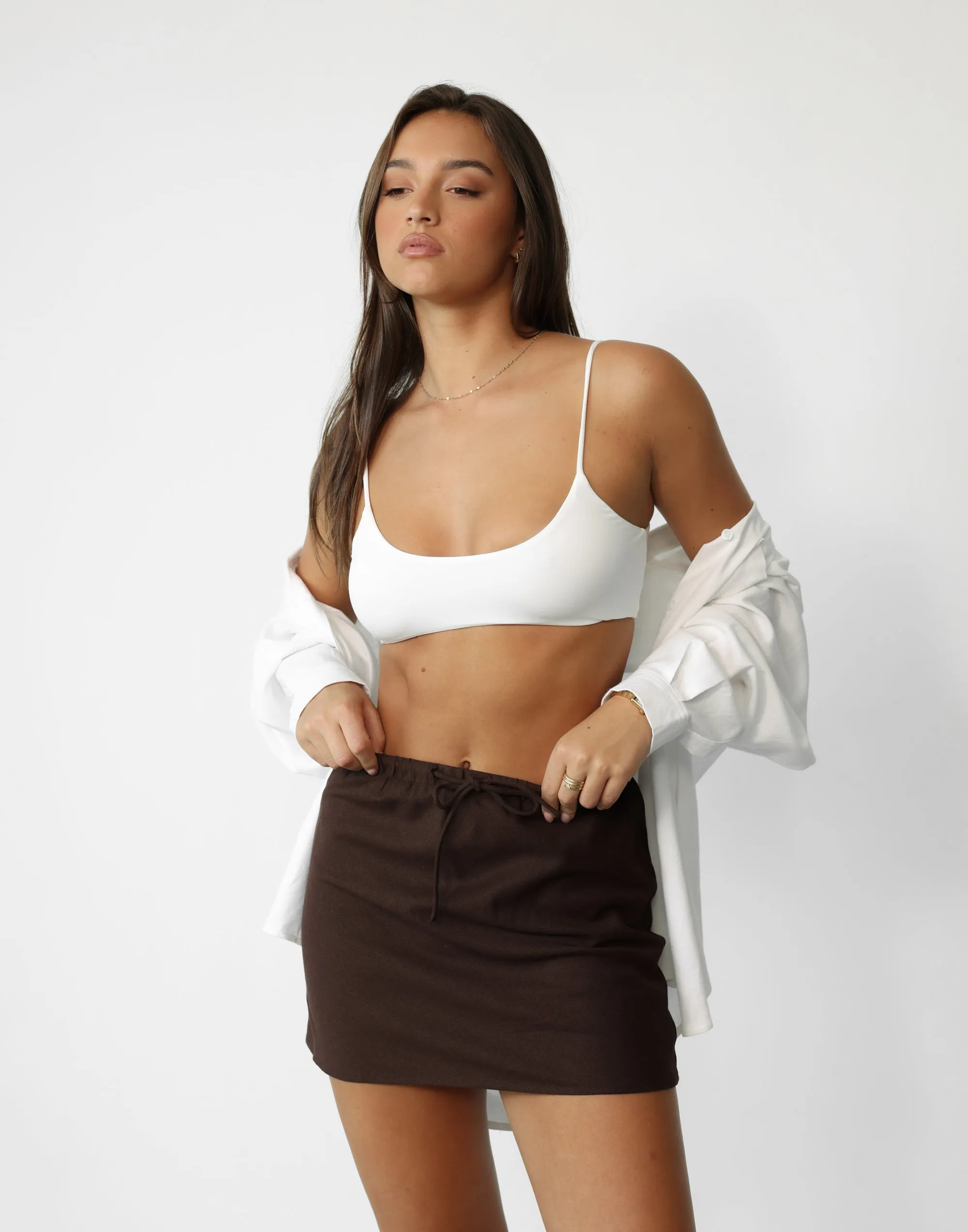 【mnem】Maya Pleats Mini Skirt REGULAR MINI Skirt Plaid Pleated (SolidBlack) | eBay