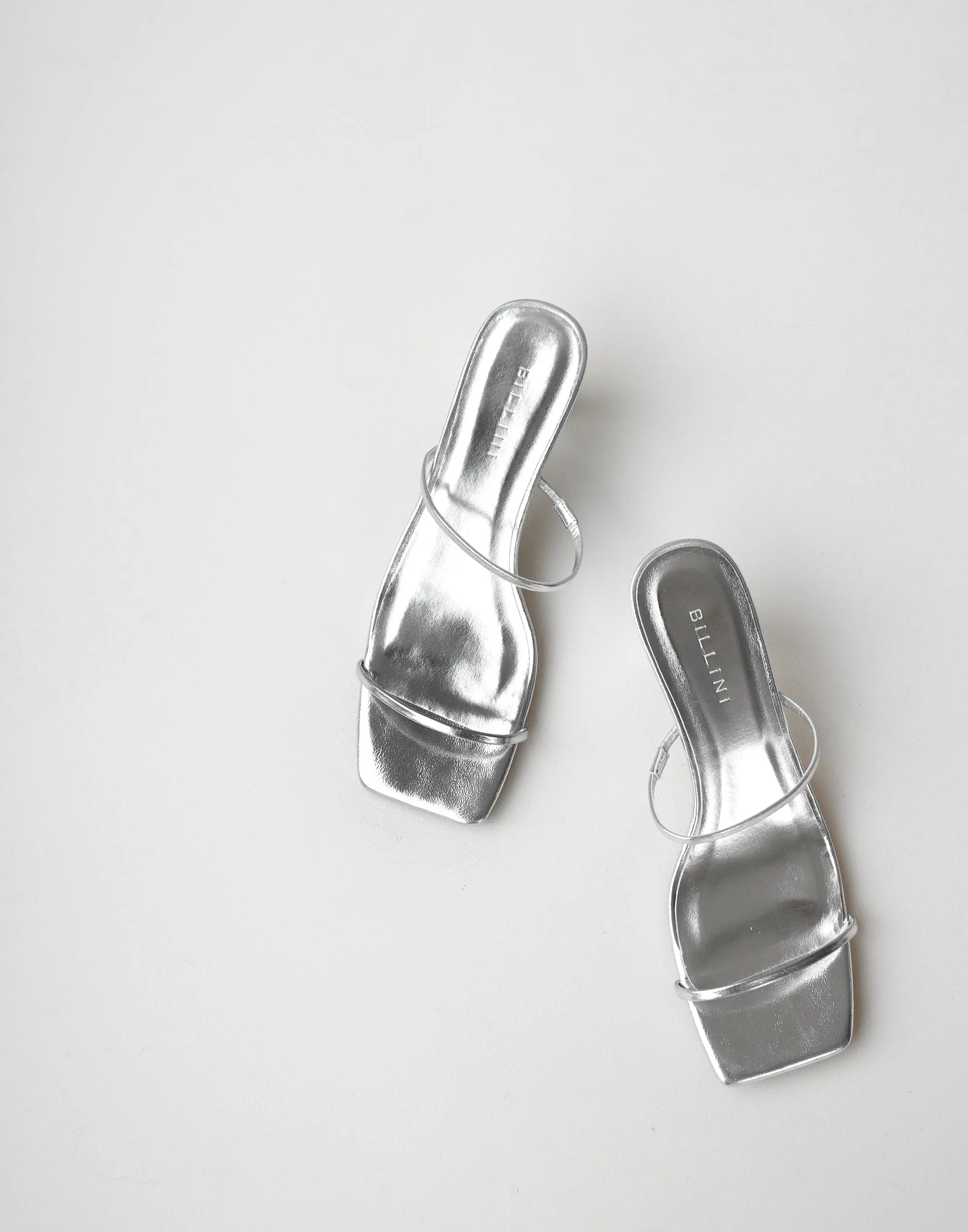 Mavise Heels (Silver Metallic) - By Billini sold by Charcoal Clothing product image thumbnail 2