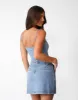 Kiara Bodysuit (Steel Blue) sold by Charcoal Clothing