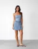 Kiara Bodysuit (Steel Blue) sold by Charcoal Clothing