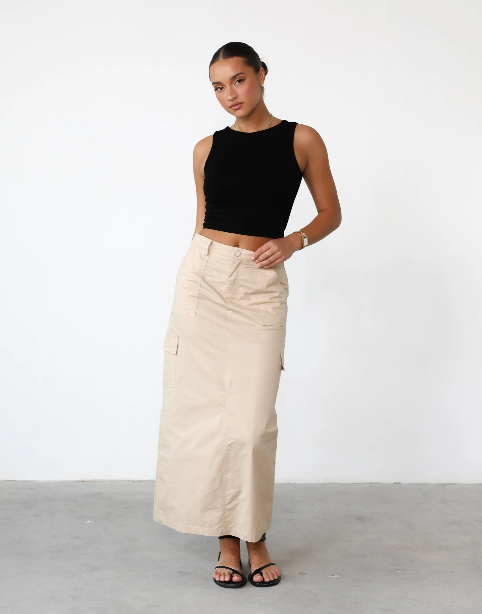 Indi Crop Top (Black) sold by Charcoal Clothing product image thumbnail 2