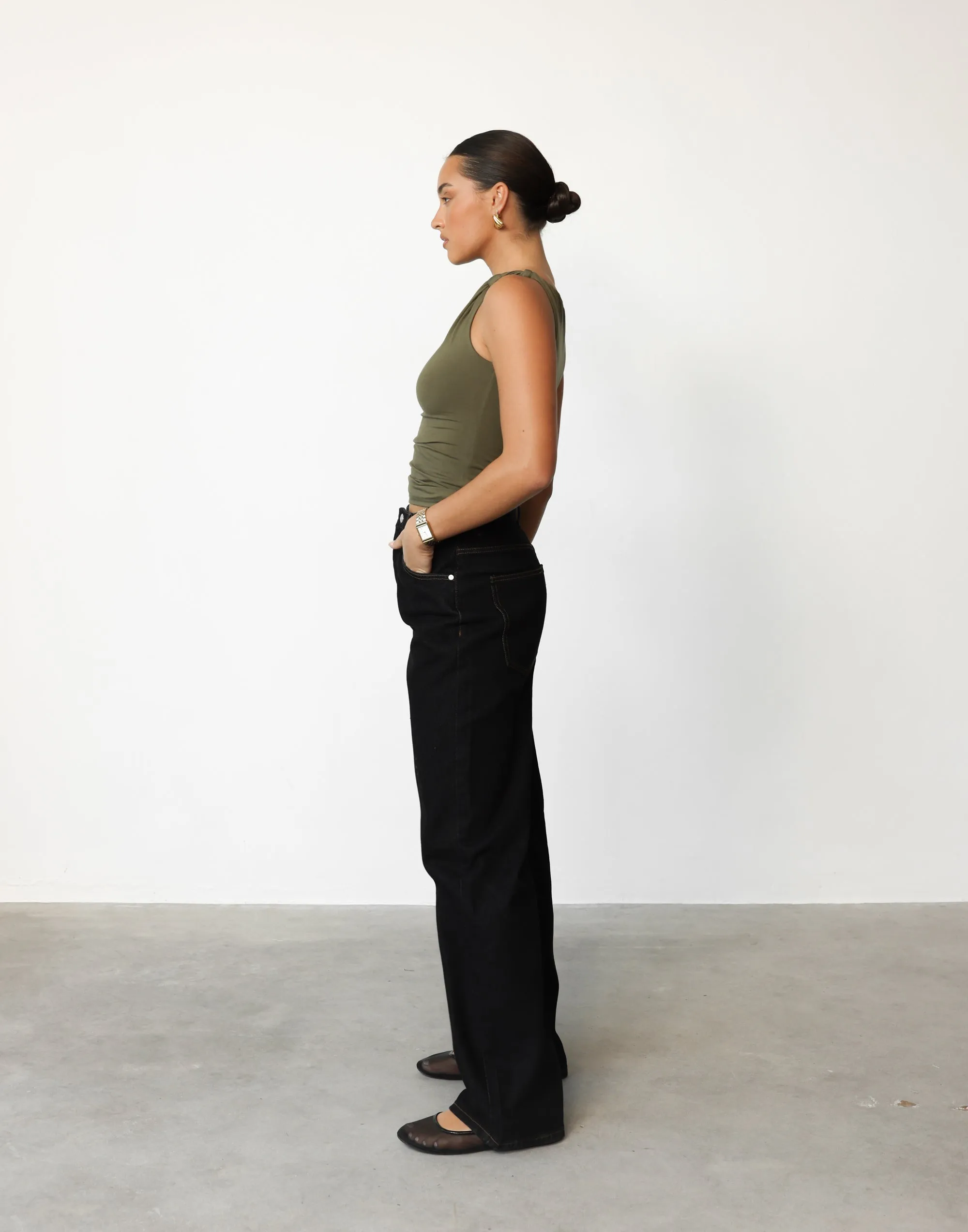 Sahana Top (Khaki) sold by Charcoal Clothing product image thumbnail 3