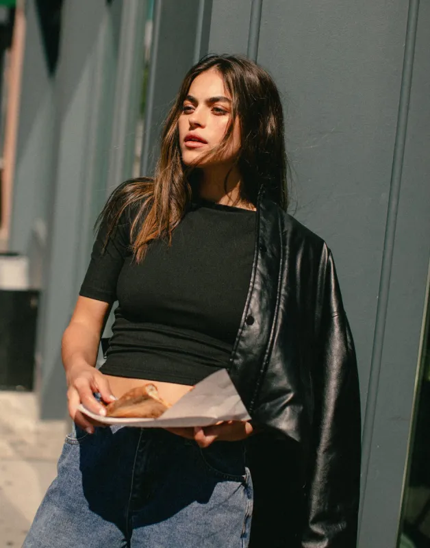 Lucian Top (Black) sold by Charcoal Clothing