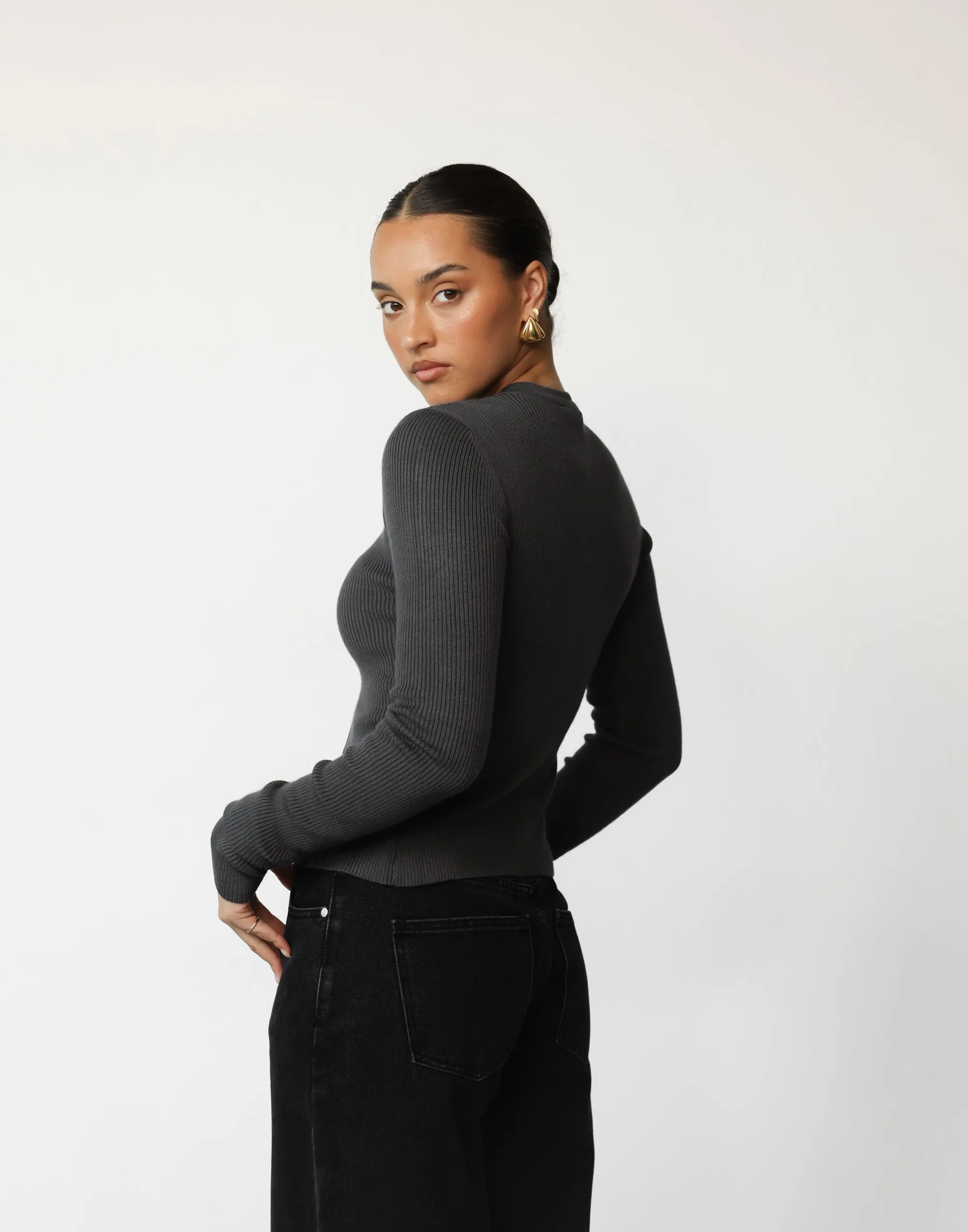 Ivy League Top (Charcoal) - By Lioness sold by Charcoal Clothing product image thumbnail 4