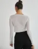 Arthie Long Sleeve Top (White) sold by Charcoal Clothing