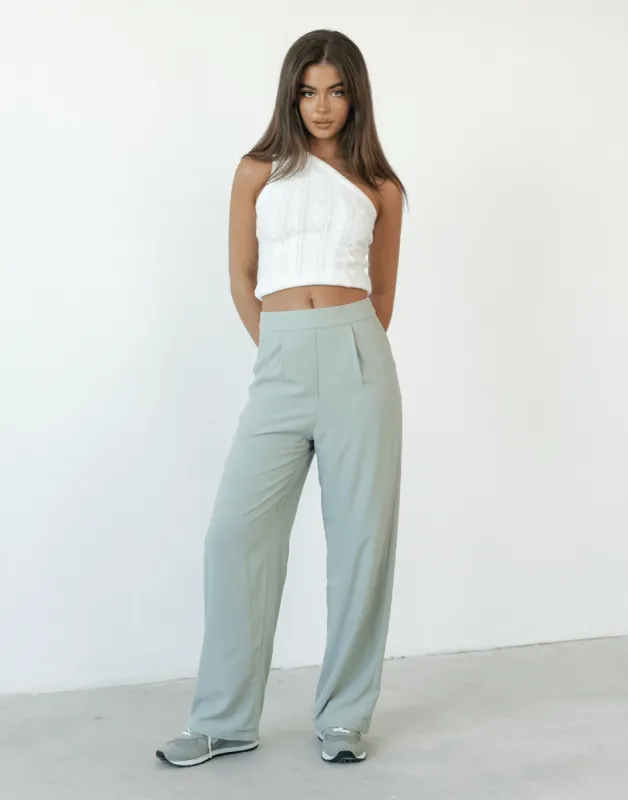 Kirby Pants (Sage) sold by Charcoal Clothing