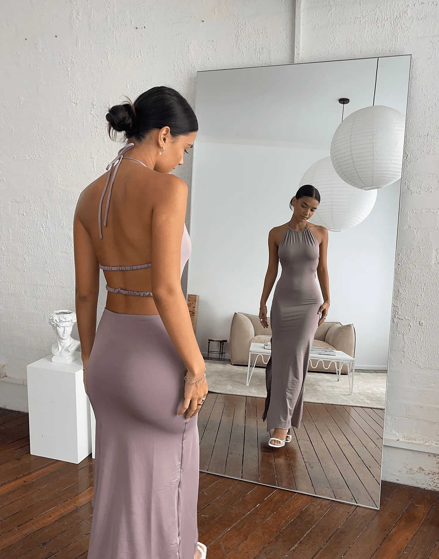 Verity Maxi Dress (Mauve) sold by Charcoal Clothing product image thumbnail 2