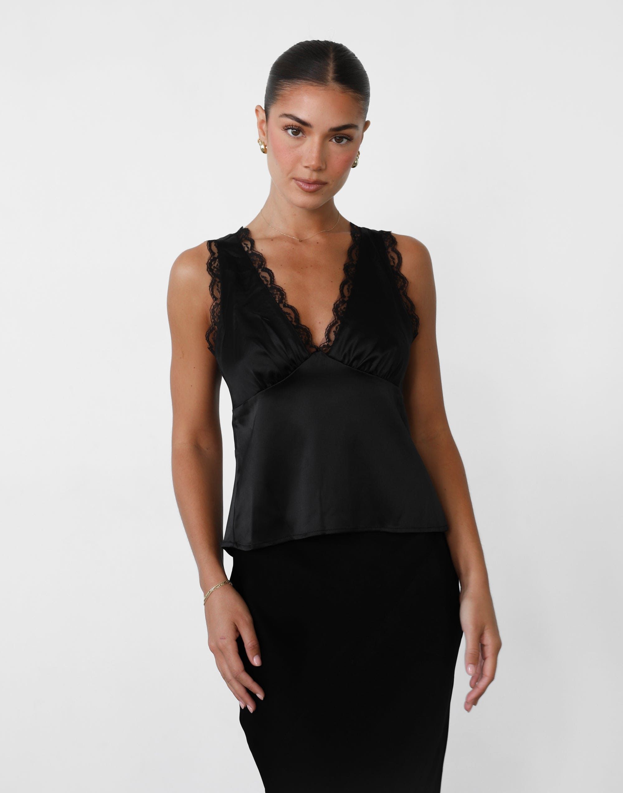 Kailey Top (Black) sold by Charcoal Clothing